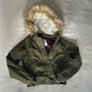Hollister bomber jacket